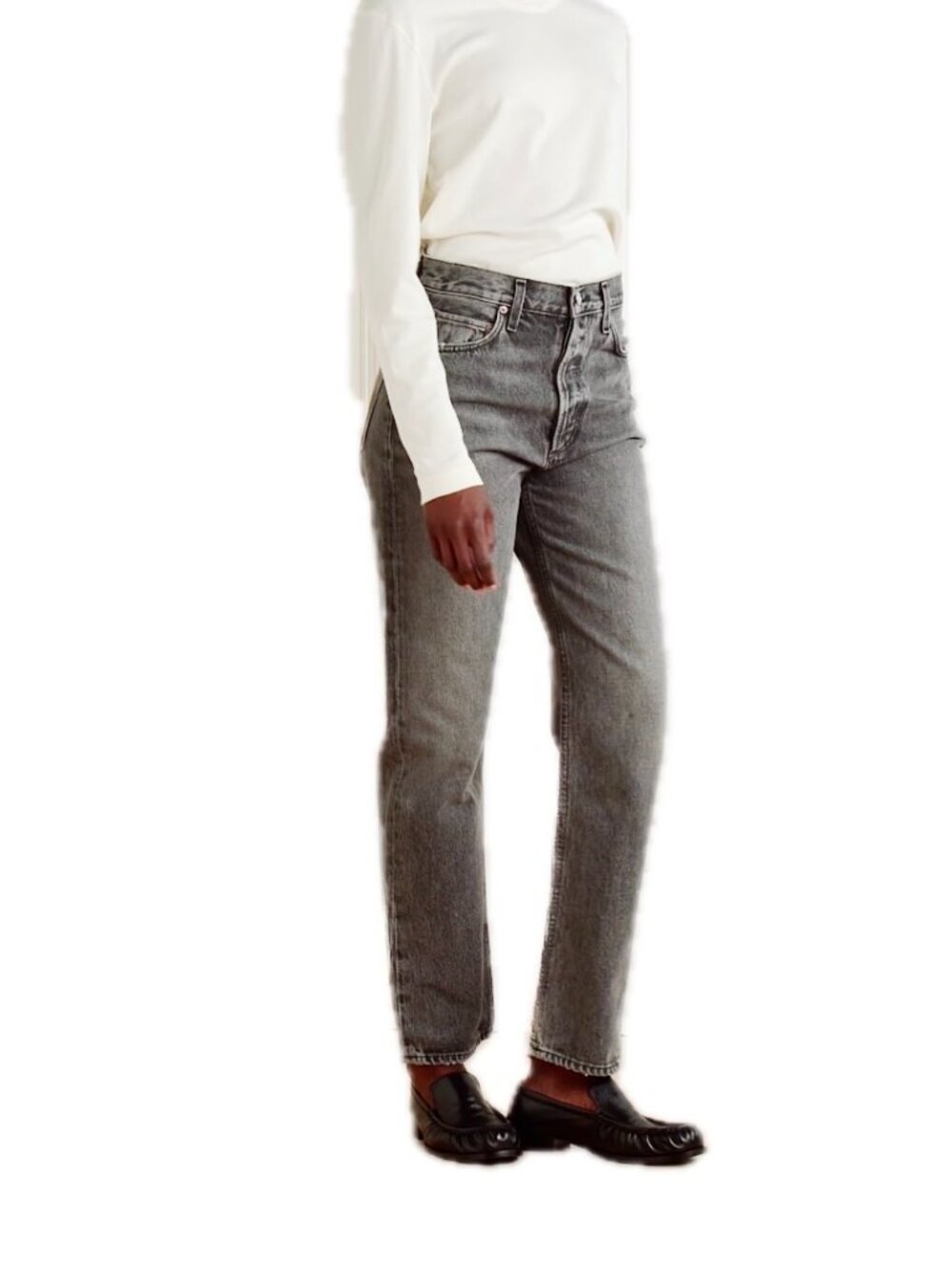 AGOLDE 90's Pinch Waist High Rise Straight Leg Jeans  Size 25